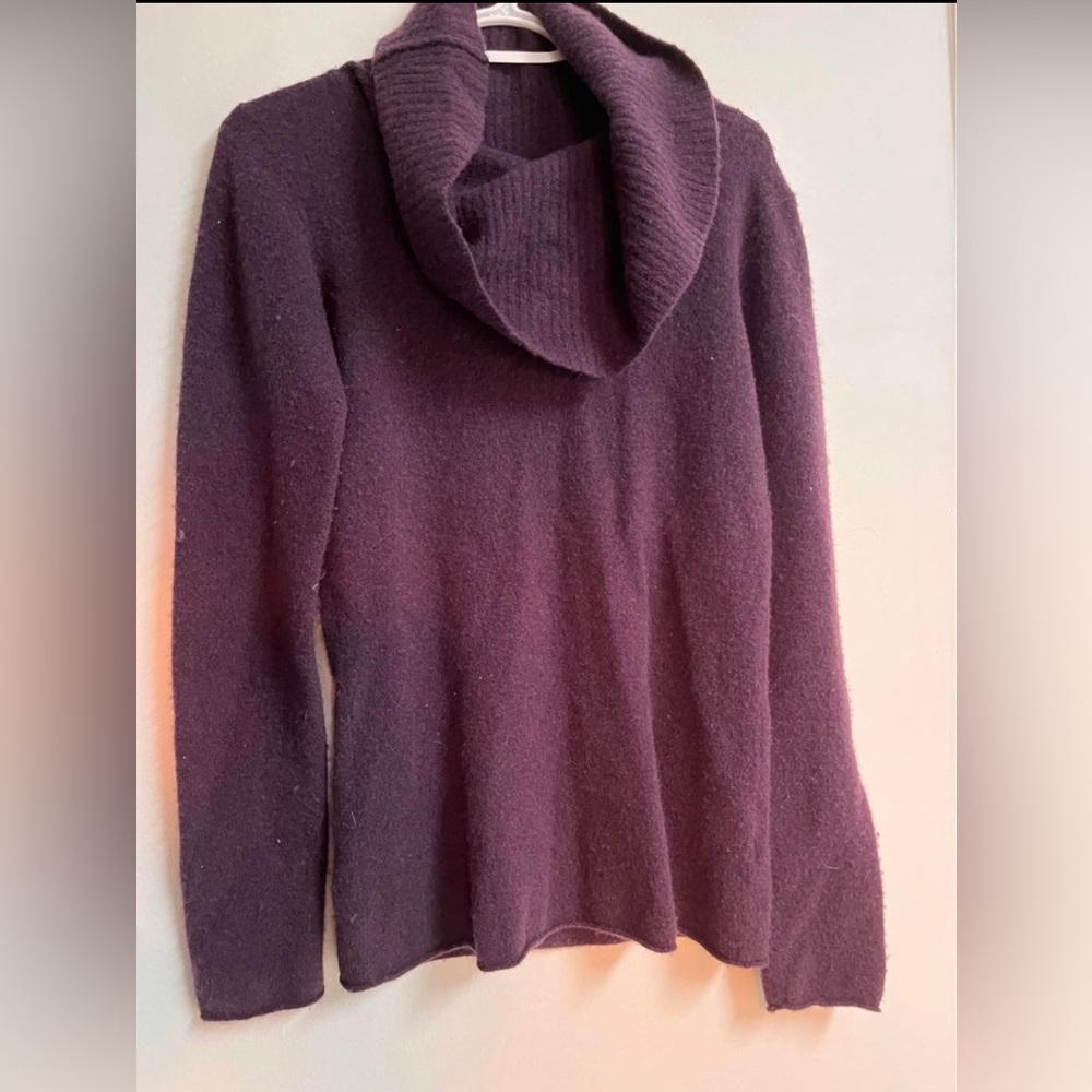 Burgundy Turtle Neck